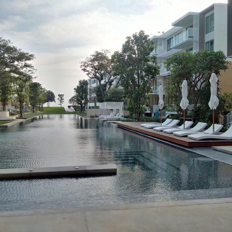 Huahin Luxury Beachfront Condo By Ml Habitación foto